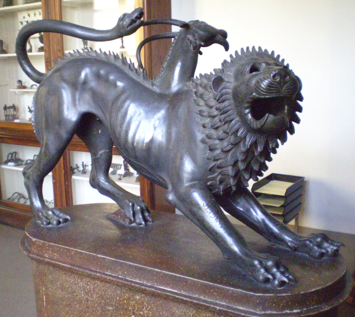 The Chimera of Arezzo, Etruscan bronze, 5th century BCE