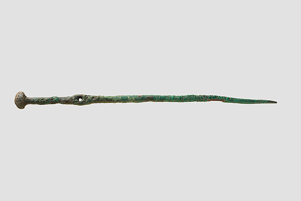 Épingle en bronze de Byblos, XIIe dynastie, ca. 2000, 1785 av. J.-C. ,  Metropolitan Museum of Art