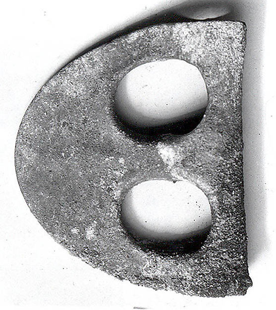 Hache fenêtrée de Byblos, Bronze Moyen, ca. 2000, 1750 av. J.-C. ,  Metropolitan Museum of Art