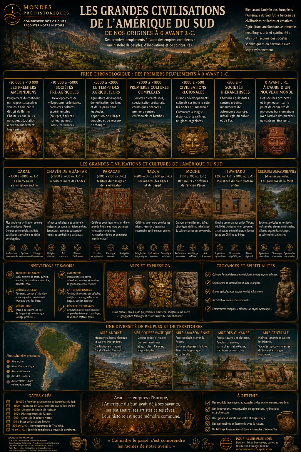 Les Grandes Civilisations de l'Amerique du Sud