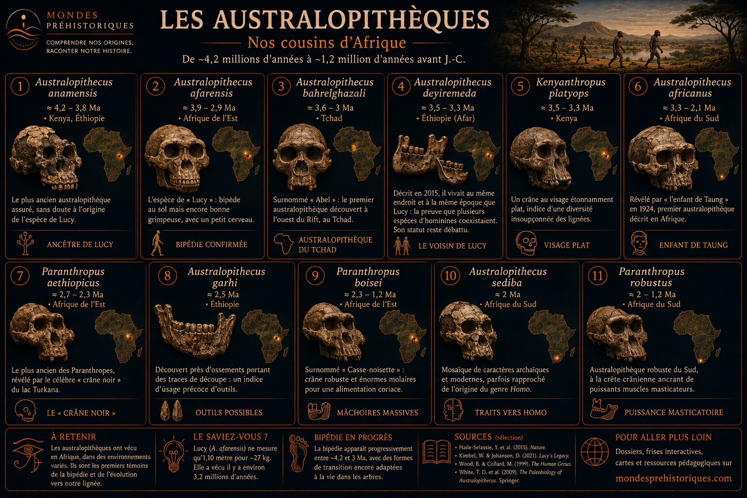 Les Australopitheques