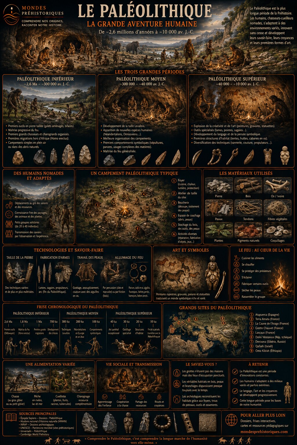 Le Paleolithique - La Grande Aventure Humaine