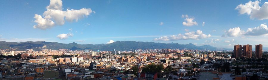 Les Cerros Orientales de Bogotá, collines à l'est de la savane de Bogotá