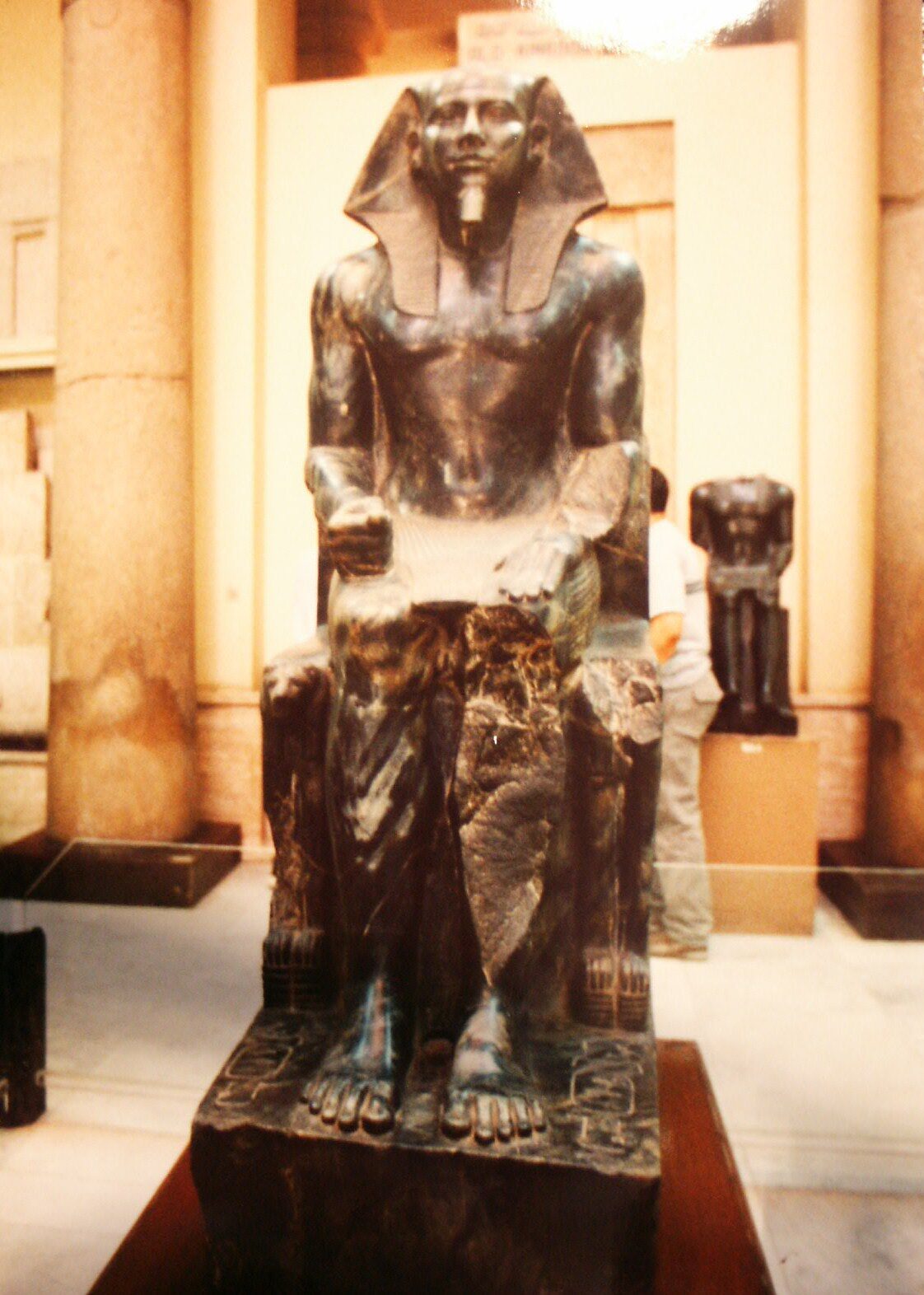 Statue du pharaon Khéphren, IVe dynastie