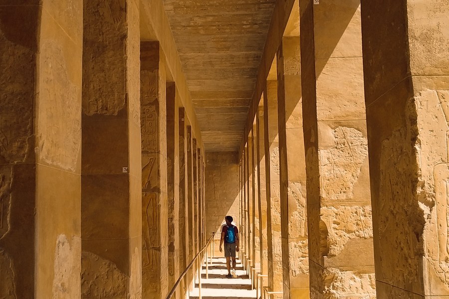 Mortuary Temple of Hatshepsut at Deir el-Bahari, Luxor - CC BY-SA