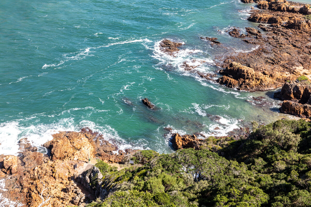 Littoral de Knysna, côte sud du Cap, Afrique du Sud