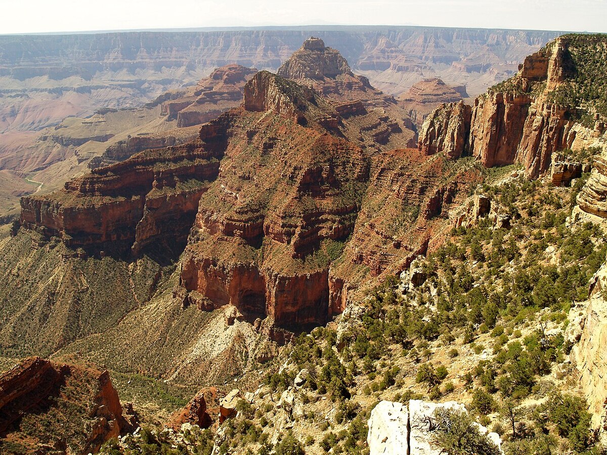 Plateau de Walhalla au Grand Canyon, site archeologique ancestral