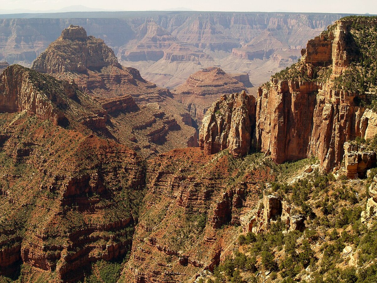 Vue du plateau de Walhalla au Grand Canyon