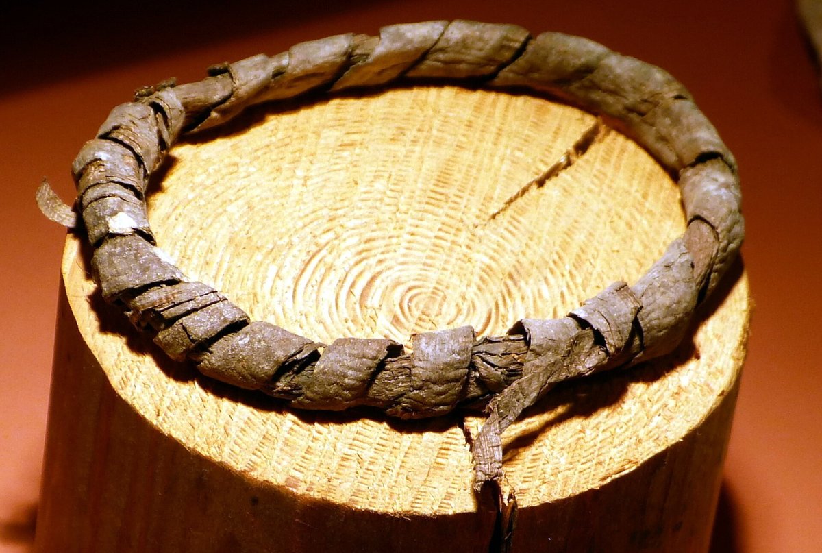 Bronze Age ring from the Hallstatt museum