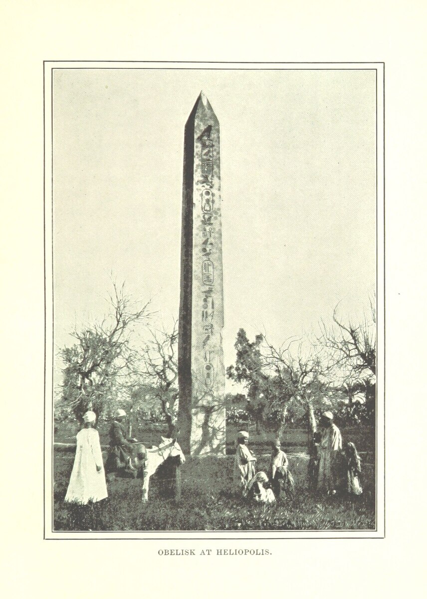 Obelisk of Heliopolis, close view