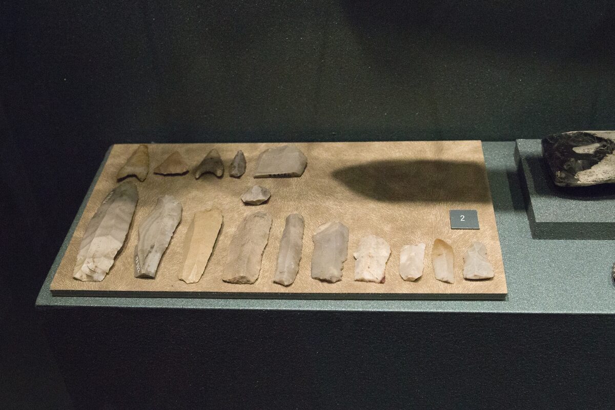 Neolithic flint blades