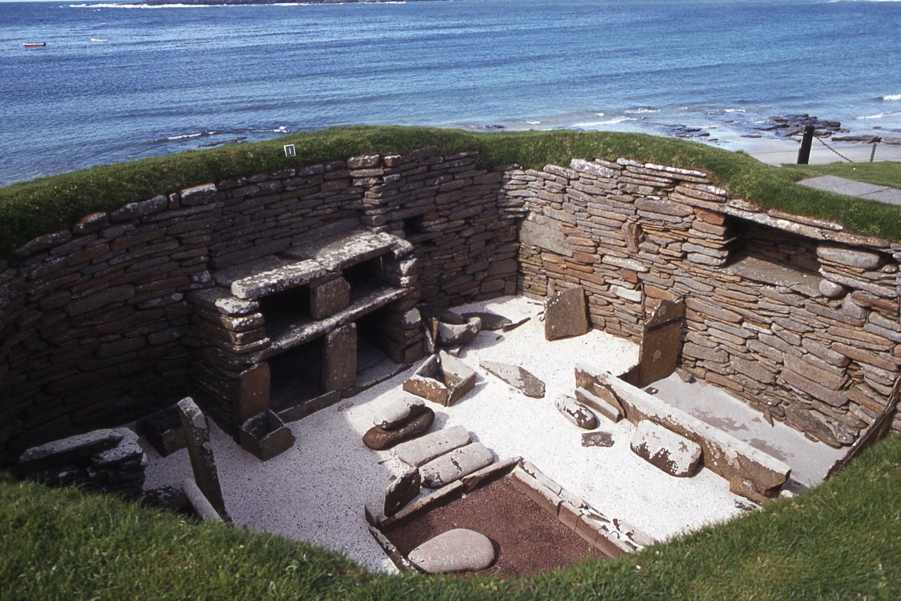 Maison néolithique de pierre à Skara Brae, Orcades