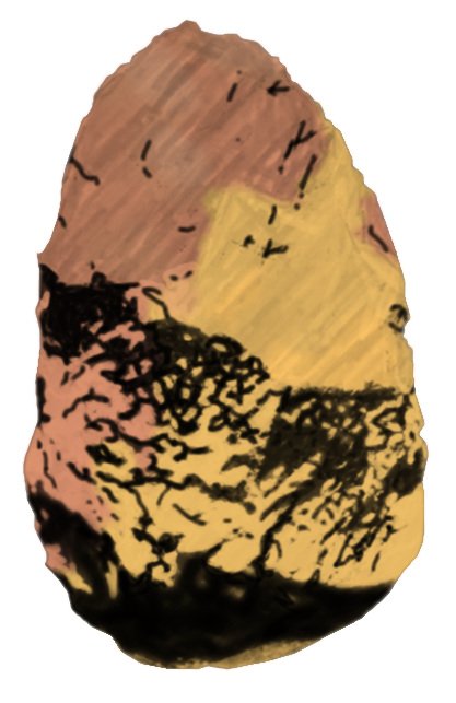 Biface acheulleen de la Sima de los Huesos, Atapuerca, Espagne