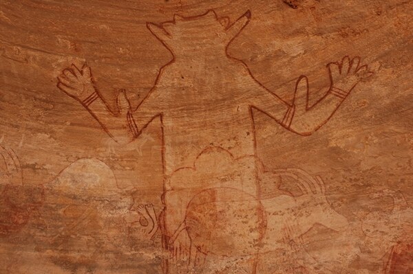 Le Grand Dieu de Sefar, Tassili n'Ajjer