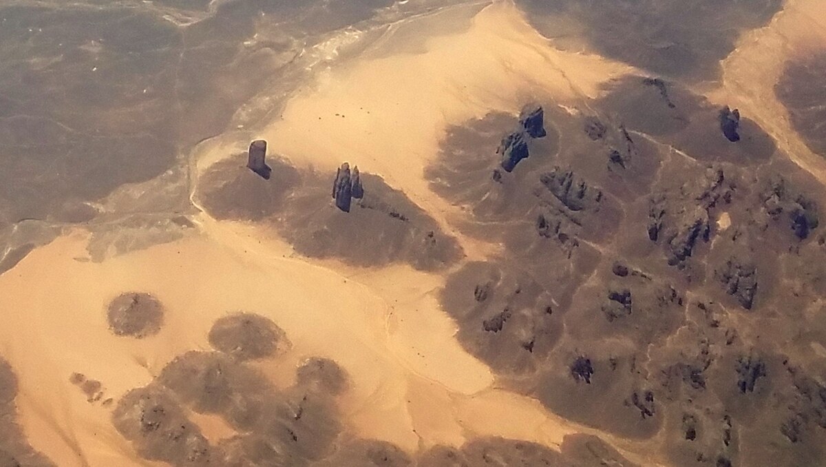 Colonnes rocheuses du Tassili n'Ajjer